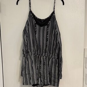 Very J Monochrome Striped Top